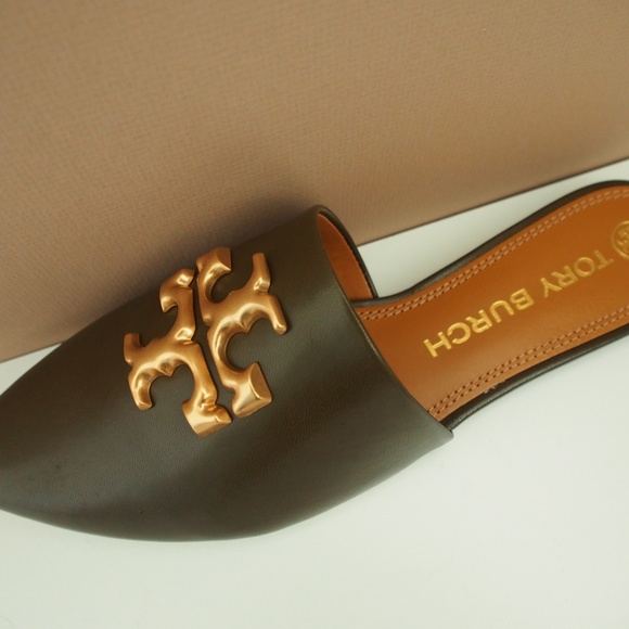 Tory Burch Eleanor Mule Olive Size 9 - Picture 4 of 7
